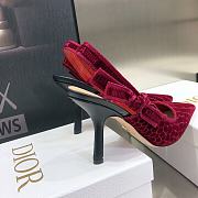 Dior Red High Heels - 5