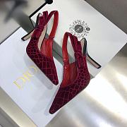 Dior Red High Heels - 4