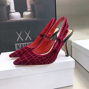 Dior Red High Heels - 3