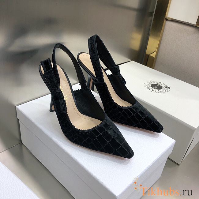 Dior Black High Heels - 1