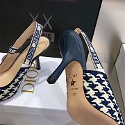 Dior Caro Blue High Heels - 4