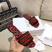 Dior Red Slides - 4