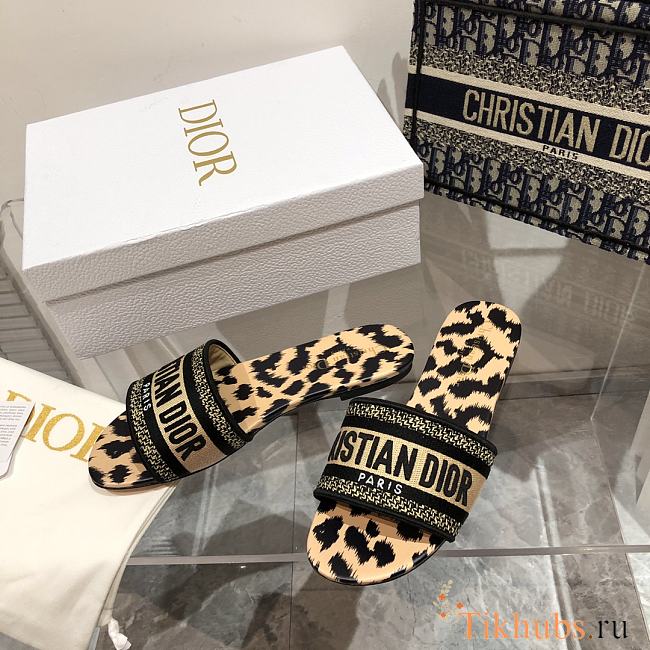 Dior Yellow Slides - 1