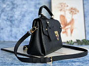 LV Georges Bb Handbag Full Black M53941 Size 27.5 x 17 x 11.5 cm - 4