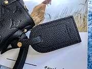 LV Georges Bb Handbag Full Black M53941 Size 27.5 x 17 x 11.5 cm - 3