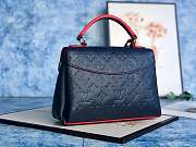 LV Georges Bb Handbag Dark Blue M53941 Size 27.5 x 17 x 11.5 cm - 3