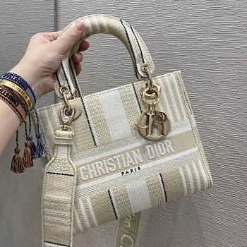 Dior Lady D-Lite Bag Size 24 cm