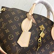 LV Original Monogram Flower Zipped Tote Mm Beige M44347 Size 36 x 28 x 17 - 6