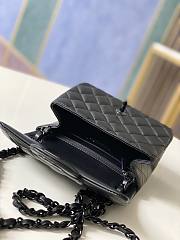 Chanel Mini Flap Bag Black Hardware Size 17 cm - 3