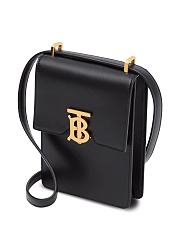 Burberry Robin Logo-Clasp Crossbody Bag Size 19 X 13.5 X 4.5 cm - 2