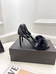 YSL High Heel Black 10 cm - 6