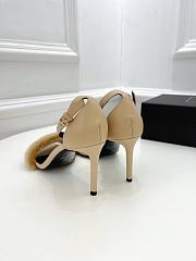 YSL High Heel Beige 10 cm - 6