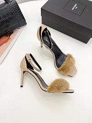 YSL High Heel Beige 10 cm - 5