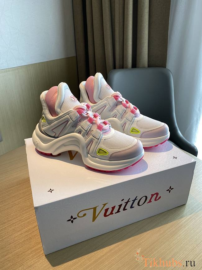 LV Archlight Sneaker White/Pink - 1