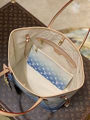 LV NEVERFULL Medium Handbag Blue M45678 Size 32x29x17cm - 2