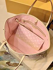 LV NEVERFULL Medium Handbag Light Pink M45680 Size 32x29x17cm - 6