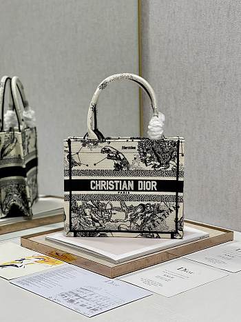 Dior Mini Book Tote Hercules Size 26.5 × 21 × 14 cm