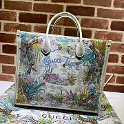 Gucci Tiger Tote Bag White Size 38 x 32 x 12 cm - 1