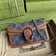 Gucci Mini Dionysus Denim Size 16.5 x 10 x 4.5 cm - 1