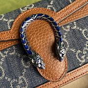 Gucci Mini Dionysus Denim Size 16.5 x 10 x 4.5 cm - 3