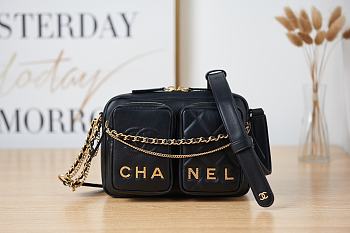 Chanel Camera Mini Bag Size 20.5 x 14.5 x 9 cm