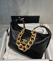 Chanel Hobo Shopping Bag 2022 Black Size 28 x 17 x 9 cm - 1