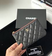 Chanel Coin Purse Gold Hardware 50168 Size 9.5 × 1 cm - 4