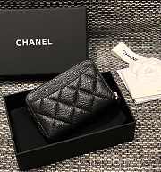 Chanel Classic Wallet Gold Hardware Size 7.5 x 11.2 cm - 4