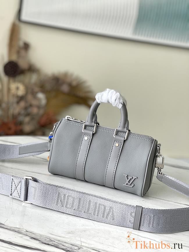 LV City Keepall M81003 Gray Size 21 x 12 x 9 cm - 1