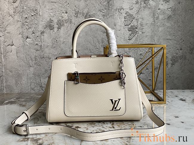 LV Marelle Cream Size 25 x 17 x 11 cm - 1