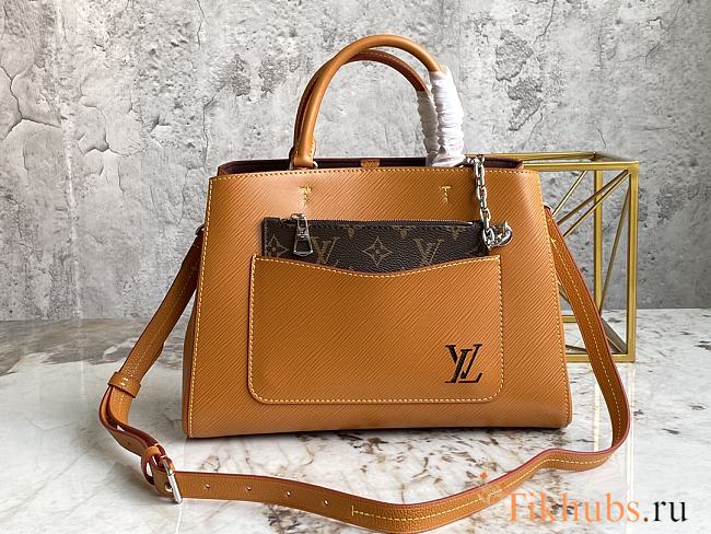 LV Marelle Tote MM Brown Size 30 x 21 x 13 cm - 1