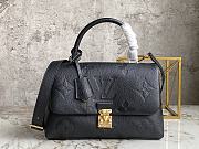 LV Madeleine S-lock MM Black Size 30 x 19.5 x 11 cm - 1