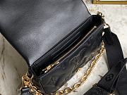 LV Wallet On Strap Black Size 20 x 12 x 6 cm - 5