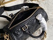 LV Speedy Papillon BB Black Size 20 x 10 x 10 cm - 5