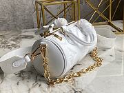 LV Speedy Papillon BB White Size 20 x 10 x 10 cm - 5