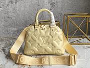 LV Alma BB Light Yellow Size 24.5 x 18 x 12 cm - 1