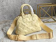 LV Alma BB Light Yellow Size 24.5 x 18 x 12 cm - 4