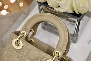 Dior Lady Beige Size 17 x 15 x 7 cm - 5