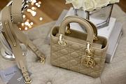 Dior Lady Ultra Beige Size 20 x 17 x 9 cm - 3