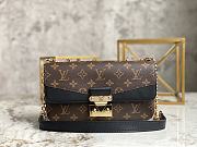 LV Marceau S- Lock Black 45127 Size 24.5 x 15 x 6.5 cm - 1