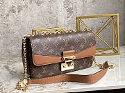 LV Marceau S- Lock Brown 45127 Size 24.5 x 15 x 6.5 cm - 4