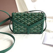 Goyard Canvas Green Size 16.5 x 5 x 11.4 cm - 1