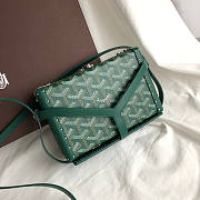 Goyard Canvas Green Size 16.5 x 5 x 11.4 cm - 4