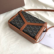 Goyard Canvas Brown Size 16.5 x 5 x 11.4 cm - 4