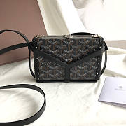 Goyard Canvas Black Size 16.5 x 5 x 11.4 cm - 1