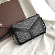 Goyard Canvas Black Size 16.5 x 5 x 11.4 cm - 3