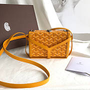 Goyard Canvas Yellow Size 16.5 x 5 x 11.4 cm - 1