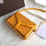 Goyard Canvas Yellow Size 16.5 x 5 x 11.4 cm - 5