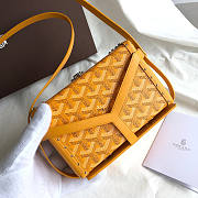 Goyard Canvas Yellow Size 16.5 x 5 x 11.4 cm - 6