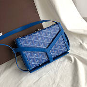 Goyard Canvas Blue Size 16.5 x 5 x 11.4 cm - 3